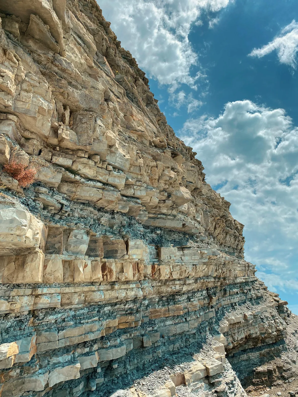 Geological strata layers representing Sembix Strata platform